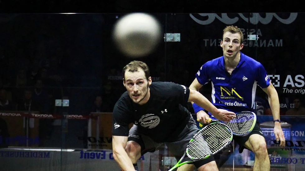 Swedish Open Squash Matthem 2a och vinnare Gaultier