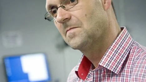 Leif Bergström, vd Tryck i Norrbotten.