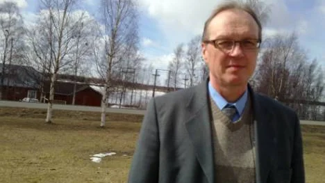 Bertil Vehviläinen från Finlands miljöförvaltning.FOTO: Kirsi Poikela