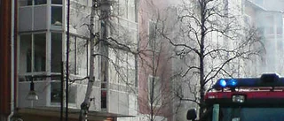 Brand i centrala Luleå