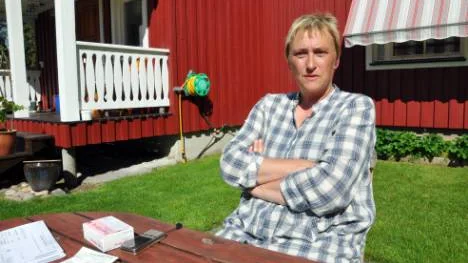 Ruth Seul och många andra Pajalabor kräver att Telia åtgärdar mobilnätet innan någon råkar illa ut.FOTO: K-L Sundqvist