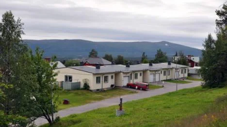 Beslutet att bryta Printzsköldmalmen ner till 1250-metersnivån påverkar Bolagsområdet och delar av centrala Malmberget. FOTO: Marie Ridderström