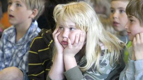 Andraklassaren Sofia Lundgren går på Hemängsskolan i Sunderbyn. Hon gav musikalen mycket väl godkänt "Jag lärde mig många bra saker", säger hon.