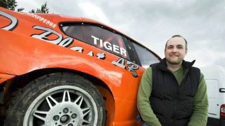 Fredrik Tiger från Kalix blev svensk mästare i rallycross i helgen. " Det känns rätt bra", säger han efter guldet.