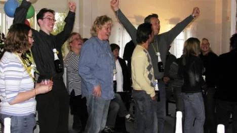 I maj 2005 firade Kalix tele24 tioårsjubileum och glädjen nådde högt i tak. Drygt fyra år senare kommer beskedet om nedläggning.FOTO: Marie Ridderström
