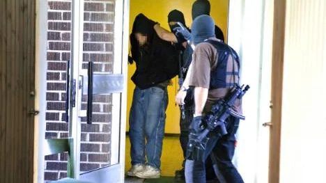 En Piteåbo greps när polisens insatsstyrka slog till mot en adress i Piteå.