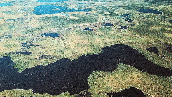Sjaunja naturreservat ligger nordväst om Gällivare och gränsar till Stora sjöfallets nationalpark.

FOTO: MAGNUS PEHRSSON