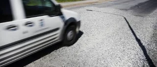 Vägarbete på Örnäsvägen står still