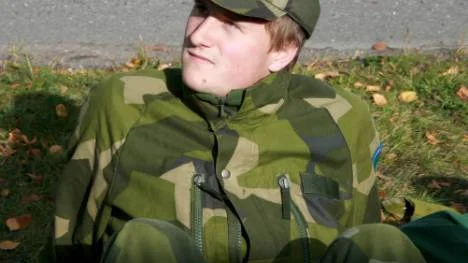 Viktor Persevall, Stockholm, håller inte med värnpliktsrådet.