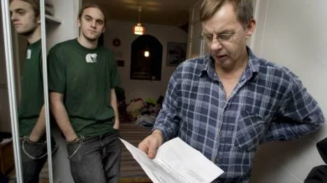 Arvid Liljestrand är mycket upprörd över att poliserna frias.  Om inte det här är tjänstefel då är ingenting  tjänstefel.FOTO: Göran Ström