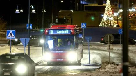 Luleå lokaltrafik får kritik av NTF för att LLT tillåter att resande står i bussgången på 90- och 70-sträckor längs Bodenvägen.                              FOTO: KURT ENGSTRÖM
