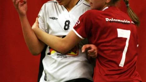 Sanne Backhed sliter i försvarsspelet.