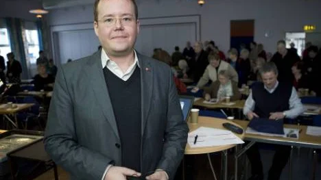 Olle Burell är socialdemokraternas valledare inför höstens kyrkoval. FOTO: Kurt Engström