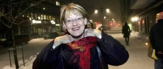 Gudrun Schyman på besök i Luleå