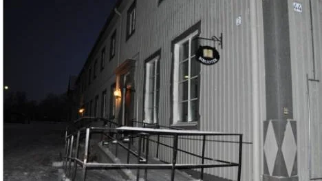 Porjus bibliotek ska stängas, men det möter protester hos folket i byn. FOTO: Marie Ridderström