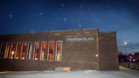 Både en lärare och en elev blev knivhotade på Örnässkolan.  FOTO: Elisabeth Hedman