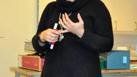 Linda Frohm är moderaternas första namn - och kommunalrådskandidat.FOTO: Lotta Nilsson