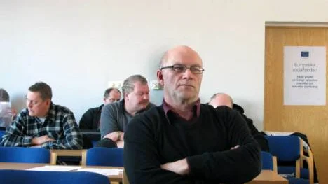 Terje Raattamaa, arbetsförmedlare och projektledare för temadagen i Gällivare om otraditionella yrkesval. FOTO: John Filipsson