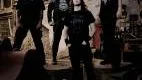 Evile med basisten Mike längst till vänster.