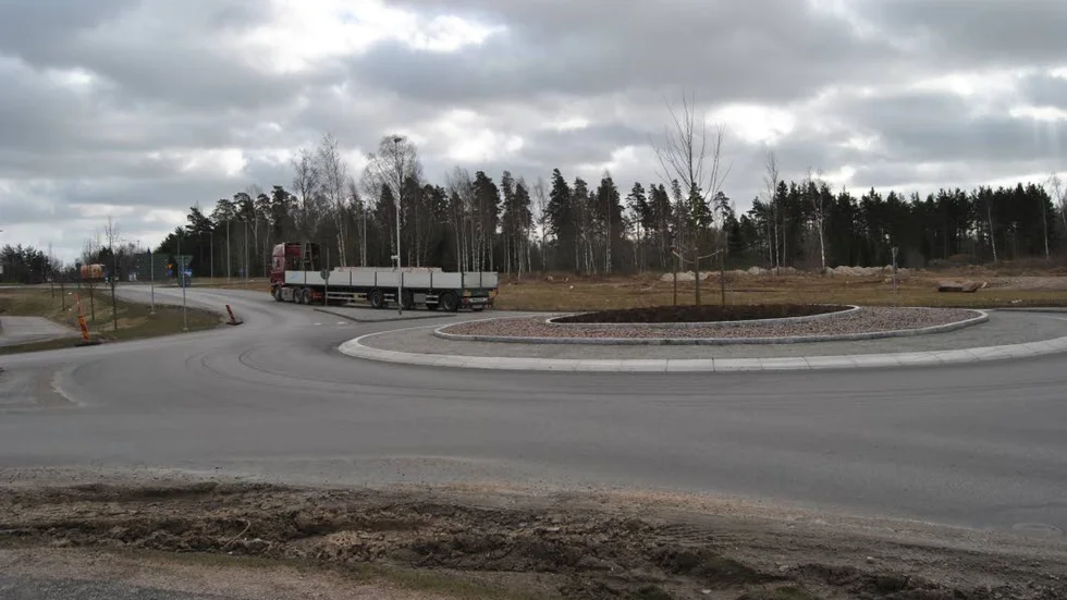 Viringe industri- och handelsområde.
