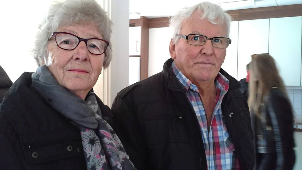 Vivianne och Göran Svensson är de yngsta som flyttar in 1 april.