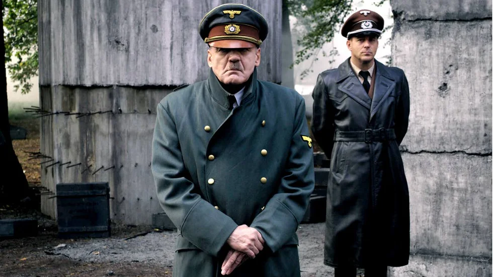 Bruno Ganz som Adolf Hitler i den tyska filmen "Undergången".