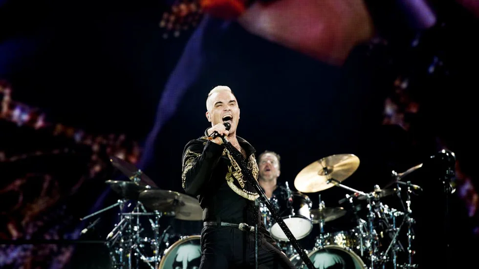 Rockstjärnan. Robbie Williams hade länge rykte om sig att vara en festprisse utan bromspedal.
