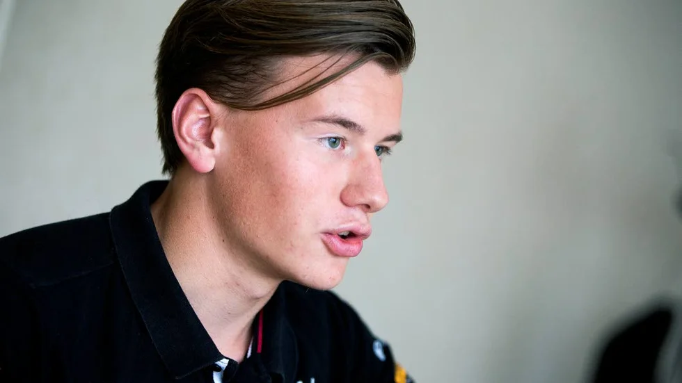 Inte helt nöjd. Det blev en sjätteplacering för Philip Morin under helgens tävling i Flakenberg