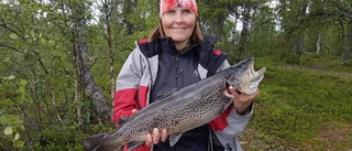 Tjejerna imponerar med stora fångster