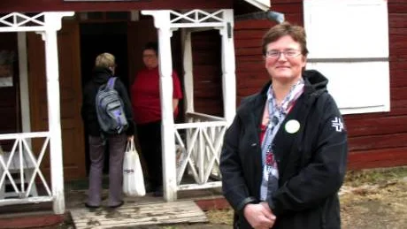 Monica Öjemalm, vice länsordförande i Vårdförbundet.  - Jag tror inte att våra medlemmar är beredda att backa från sina krav, säger hon. FOTO: John Filipsson