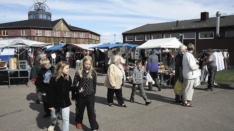 Sveriges nordligaste marknad.