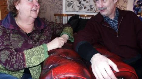 Henrik Eriksson och partikamraten Inga-Lis Samuelsson sade redan för två och ett halvt år sedan att det måste till skolnedskärningar i Kalix. FOTO: Lotta Nilsson