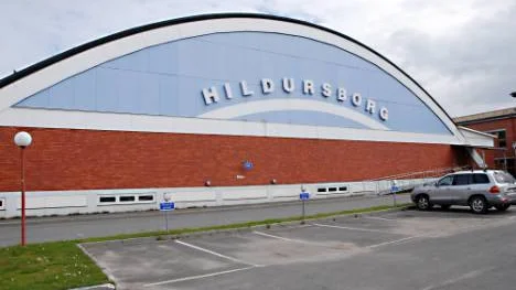 Sporthallen Hildursborg är en gammal anläggning som har många vattenavledningar där förekomsten av legionella kan växa till.FOTO: Lena Leffler