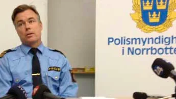 Anders Danielsson, avdelningschef för brottsutredningar vid Norrbottenspolisen.