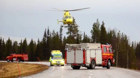Prio 1 larm utgör cirka 30 procent av ambulanshelikopterns uppdrag. FOTO: Sandra DaniloffFOTO: Sandra Daniloff