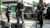Atom & Evil var ett av banden som spelade under den alternativa Sommarrocken i lördags kväll.
FOTO: CHRISTINE LINDSTRÖM