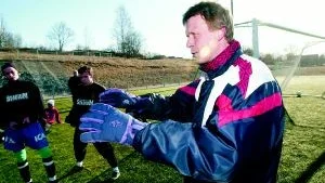 Thomas Westerberg tycker att det är fullt acceptabelt att 22 procent av fotbollsgymnasisterna når eliten. Svårigheter med att rekrytera de största talangerna är den största anledningen till att man inte får fram fler elitspelare.
FOTO: NICLAS SANDBERG