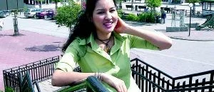 Miss Thailand är hemma i Finspång på semester