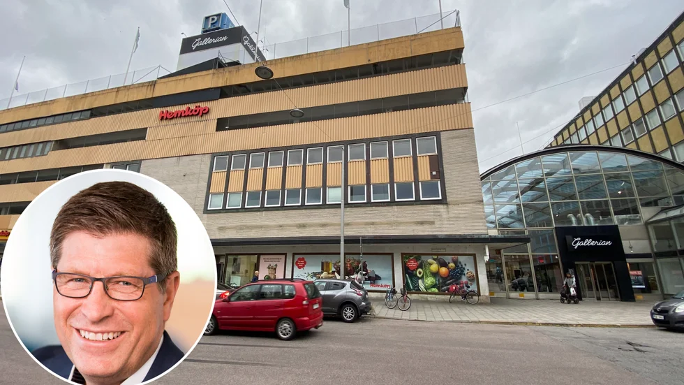 I de tomma lokalerna på de två våningsplanen ovanför Hemköp planerar MDU och Mälarstaden Asset Management att göra plats för tentamensalar för universitetets studenter. En bra lösning för alla parter menar Lennart Berg, vice vd för Mälarstaden Asset.