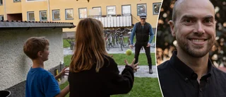 Grannar i Luthagen återupplivar lek från 1950-talet • TV: Så spelar du rännstensboll