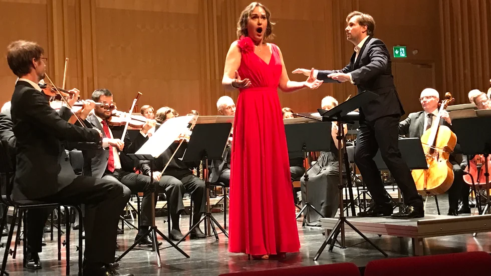 Mezzosopranen Jenny Carlstedt, under ledning av dirigenten Clemens Schuldt, bjöd på sin tolkning av "Idomeneo" av Mozart på torsdagskvällen i Kulturens hus i Luleå.