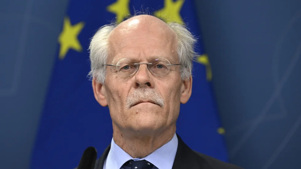Riksbanken, med den avgående chefen Stefan Ingves, väntas leverera en serie ovanligt stora räntehöjningar i år. Arkivbild.