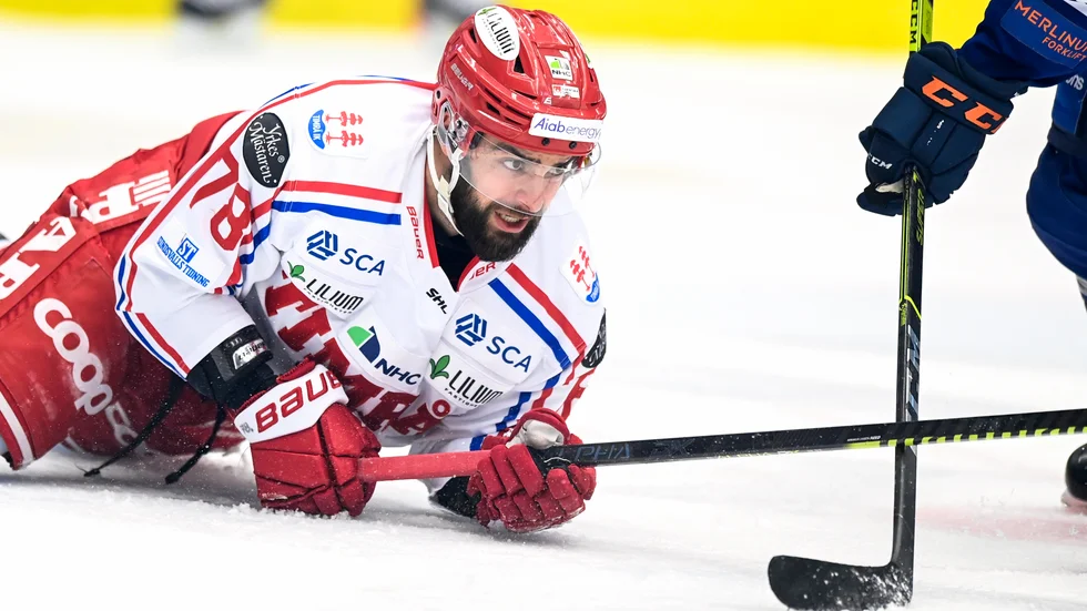 Timrås Robin Hanzl. Arkivbild.
