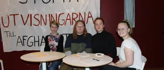 Christinaskolans elever i strejk