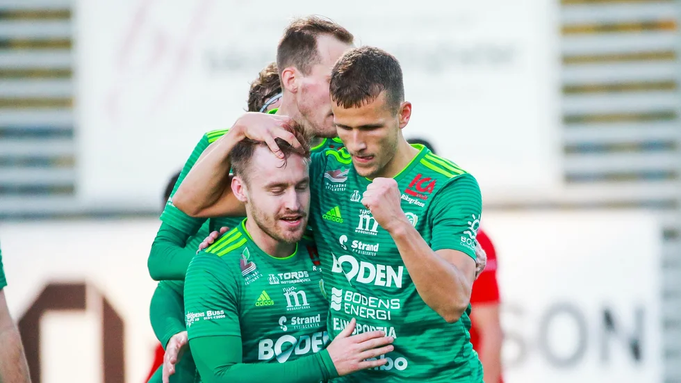 Felix Gustavsson avgjorde för Bodens BK.
