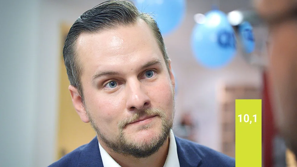 Markku Abrahamsson tycker att SD har gjort en bra valrörelse lokalt. Han berömmer de många ideella krafterna som arbetat med den.