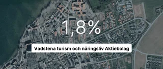 Pilarna pekar nedåt för Vadstena turism och näringsliv Aktiebolag