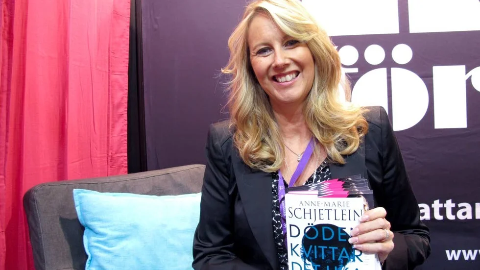 PT träffade Anne-Marie Schjetlein på bok- och biblioteksmässan i Göteborg.