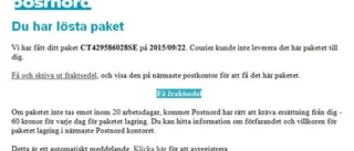 Bluffmejl tömde datorer