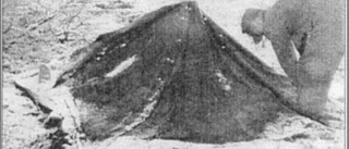 Hörnell på ödemarksmarschen 1952